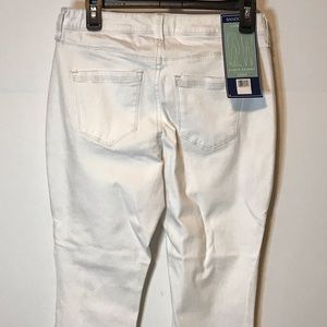 Bandolino Womens Lisbeth Curvy Skinny Crop Size 4